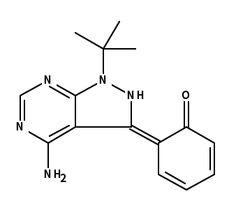4-氨基-1-叔丁基-3-(2-羟基苯基)-1H-吡唑并[3,4-d]嘧啶