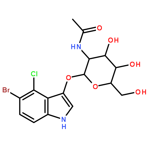 5-溴-4-氯-3-吲哚基-N-乙酰-beta-D-氨基半乳糖苷