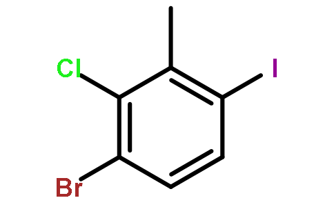 1-溴-2-氯-4-碘-3-甲基苯