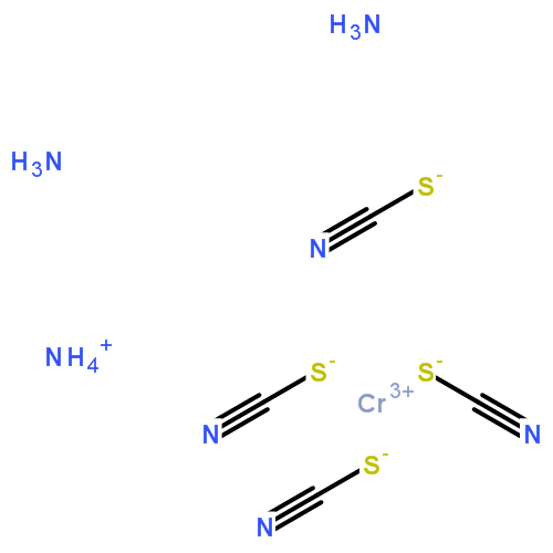 四硫氰基二氨络铬酸铵
