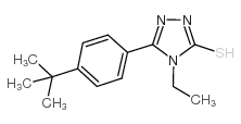 5-(4-叔-丁基苯基)-4-乙基-4H-1,2,4-三唑-3-硫醇