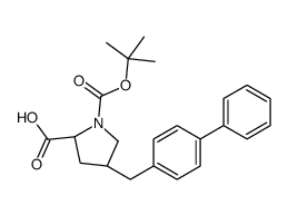 (2S,4R)-1-[(2-methylpropan-2-yl)oxycarbonyl]-4-[(4-phenylphenyl)methyl]pyrrolidine-2-carboxylic acid