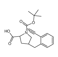 (2S,4R)-4-[(2-cyanophenyl)methyl]-1-[(2-methylpropan-2-yl)oxycarbonyl]pyrrolidine-2-carboxylic acid