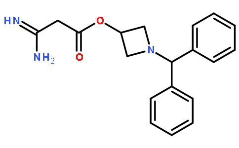 3-氨基-3-亚氨基丙酸1-二苯甲基环丁胺-3-酯