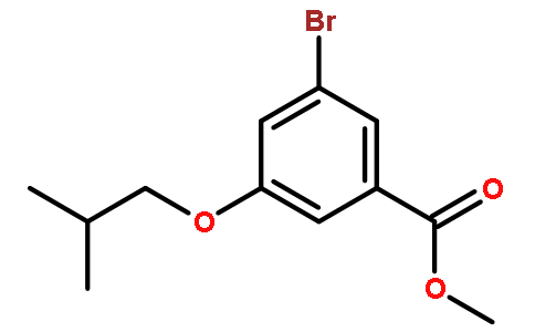 3-溴-5-异丁氧基苯甲酸甲酯