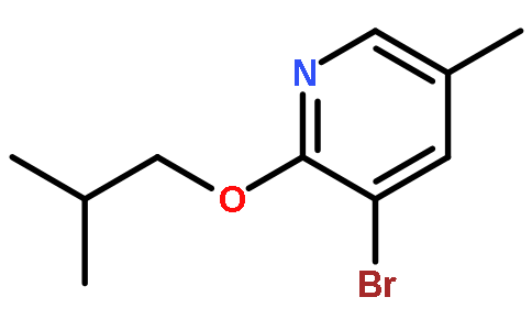 3-溴-2-异丁氧基-5-甲基吡啶
