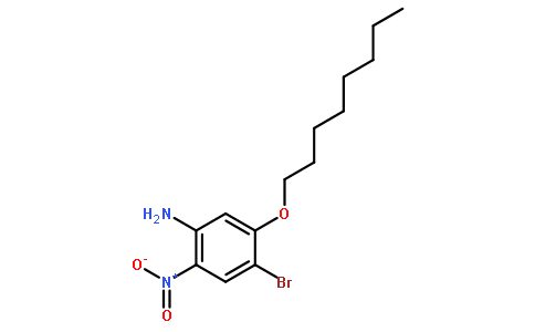4-溴-2-硝基-5-辛基氧基苯胺