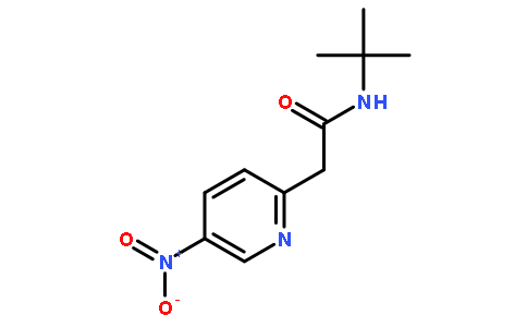 N-叔丁基-2-(5-硝基吡啶-2-基)乙酰胺