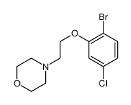 2-(2-吗啉乙氧基)-1-溴-4-氯苯