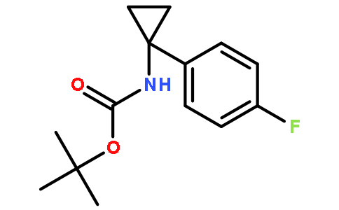 1-(4-氟苯基)环丙基氨基甲酸叔丁酯