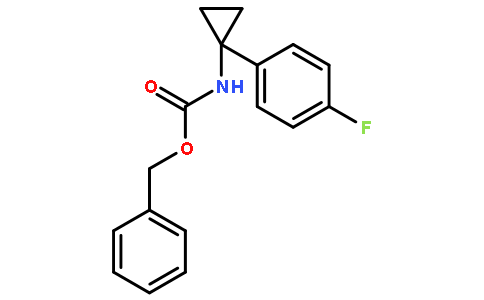 1-(4-氟苯基)环丙基氨基甲酸苄酯