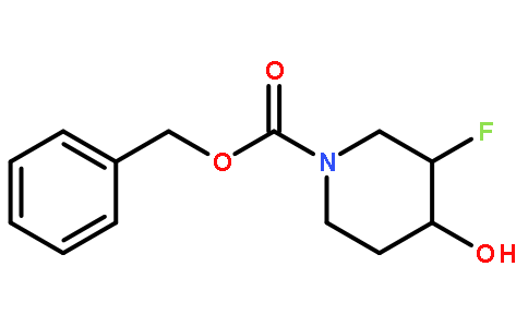 3-氟-4-羟基哌啶-1-羧酸苄酯