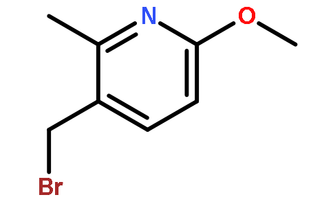 3-(溴甲基)-6-甲氧基-2-甲基吡啶