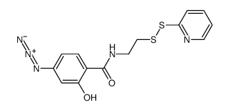 4-azido-2-hydroxy-N-[2-(pyridin-2-yldisulfanyl)ethyl]benzamide