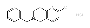 2-氯-5,6,7,8-四氢-6-(苯基甲基)-1,6-萘啶盐酸盐