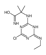 2-[[4-chloro-6-(ethylamino)-1,3,5-triazin-2-yl]amino]-2-methylpropanamide