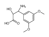 (2S,3S)-3-Amino-3-(3,5-dimethoxyphenyl)-2-hydroxypropanoic acid