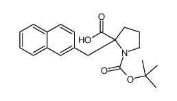 (2R)-1-[(2-methylpropan-2-yl)oxycarbonyl]-2-(naphthalen-2-ylmethyl)pyrrolidine-2-carboxylic acid