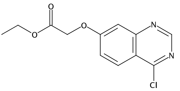 (4-Chloro-quinazolin-7-yloxy)-acetic acid ethyl ester