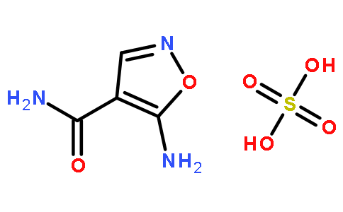 5-氨基异噁唑-4-羧酰胺硫酸盐