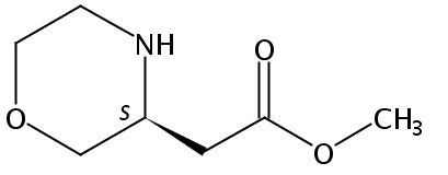 (S)-甲基2-(吗啉-3-基)乙酸甲酯