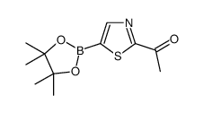 1-[5-(4,4,5,5-Tetramethyl-[1,3,2]dioxaborolan-2-yl)-thiazol-2-yl]-ethanone