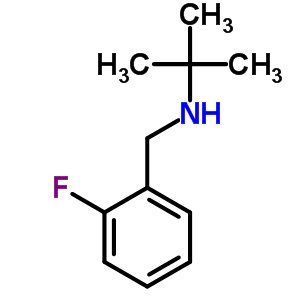 N-(2-氟芐基)-2-甲基-2-丙胺