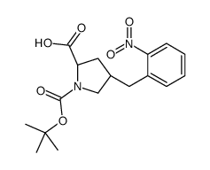 (2S,4R)-1-[(2-methylpropan-2-yl)oxycarbonyl]-4-[(2-nitrophenyl)methyl]pyrrolidine-2-carboxylic acid