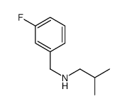 N-[(3-fluorophenyl)methyl]-2-methylpropan-1-amine