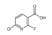 6-氯-2-氟吡啶-3-羧酸