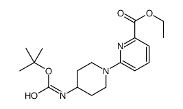 ethyl 6-[4-[(2-methylpropan-2-yl)oxycarbonylamino]piperidin-1-yl]pyridine-2-carboxylate