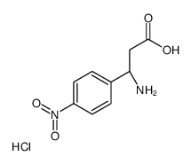 (3S)-3-Amino-3-(4-nitrophenyl)propanoic acid hydrochloride (1:1)