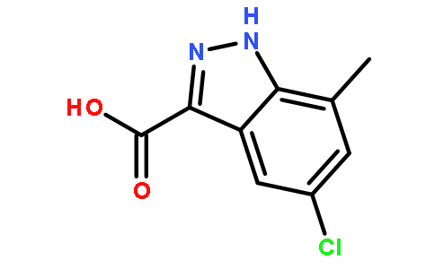 5-氯-7-甲基-1H-吲唑-3-羧酸