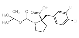 (2R)-2-[(3,4-dichlorophenyl)methyl]-1-[(2-methylpropan-2-yl)oxycarbonyl]pyrrolidine-2-carboxylic acid