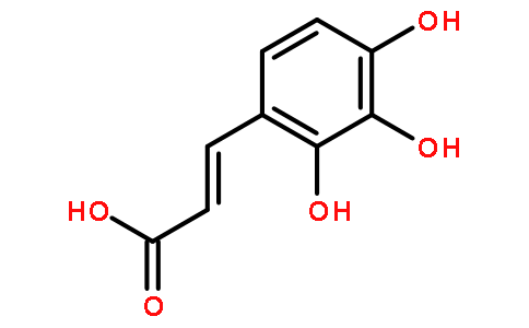 3-(2,3,4-三羟基苯基)-2-丙烯酸