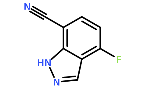 4-氟-1H-吲唑-7-甲腈