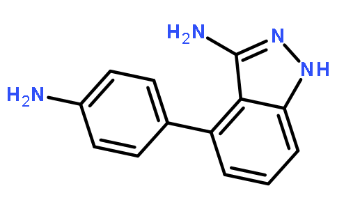 4-(4-氨基苯基)-1H-吲唑-3-胺