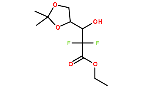 二氟-羟基-(亚异丙基二氧丙基)-丙酸乙酯