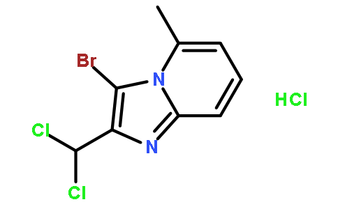 3-溴-2-二氯甲基-5-甲基-咪唑并[1,2-a]吡啶盐酸盐