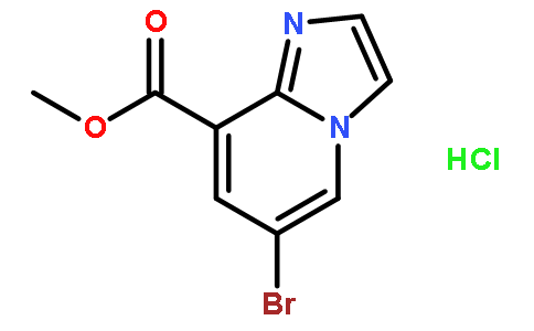 6-溴-咪唑并[1,2-a]吡啶-8-羧酸甲酯盐酸盐