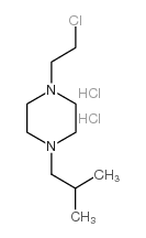 1-(2-chloroethyl)-4-(2-methylpropyl)piperazine,dihydrochloride