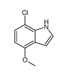 7-氯-4-甲氧基吲哚