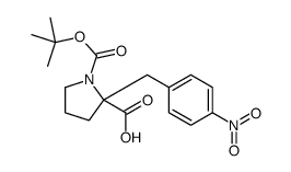 (2S)-1-[(2-methylpropan-2-yl)oxycarbonyl]-2-[(4-nitrophenyl)methyl]pyrrolidine-2-carboxylic acid