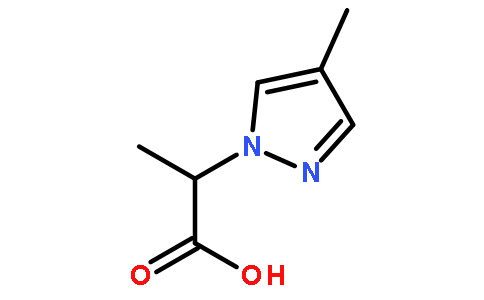 2-(4-甲基-1H-吡唑-1-基)丙酸