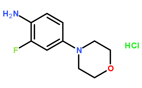 2-氟-4-(4-吗啉基)苯胺盐酸盐