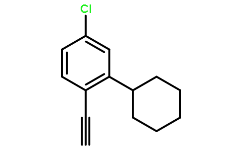 4-氯-2-环己基-1-乙炔苯