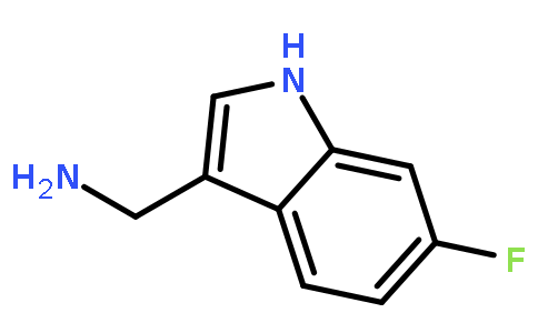 6-氟-1H-吲哚-3-甲基胺