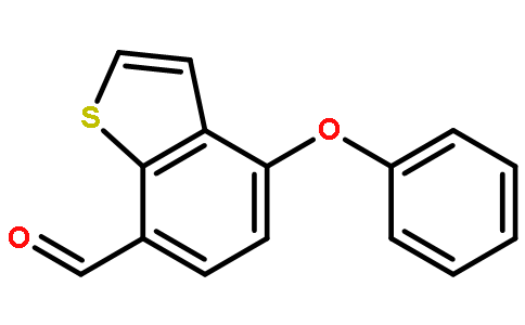 4-苯氧基苯并[b]噻吩-7-苯甲醛