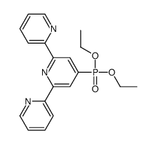 二乙基 2,2':6',2''-三联吡啶-4'-基磷羧酸酯