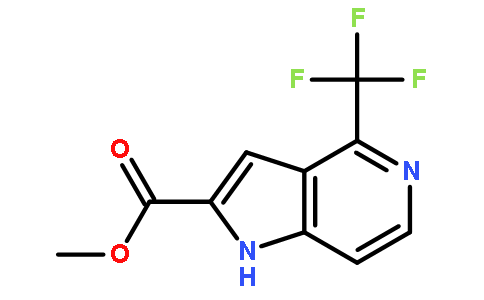 4-三氟甲基-1H-吡咯并[3,2-c]吡啶-2-羧酸甲酯